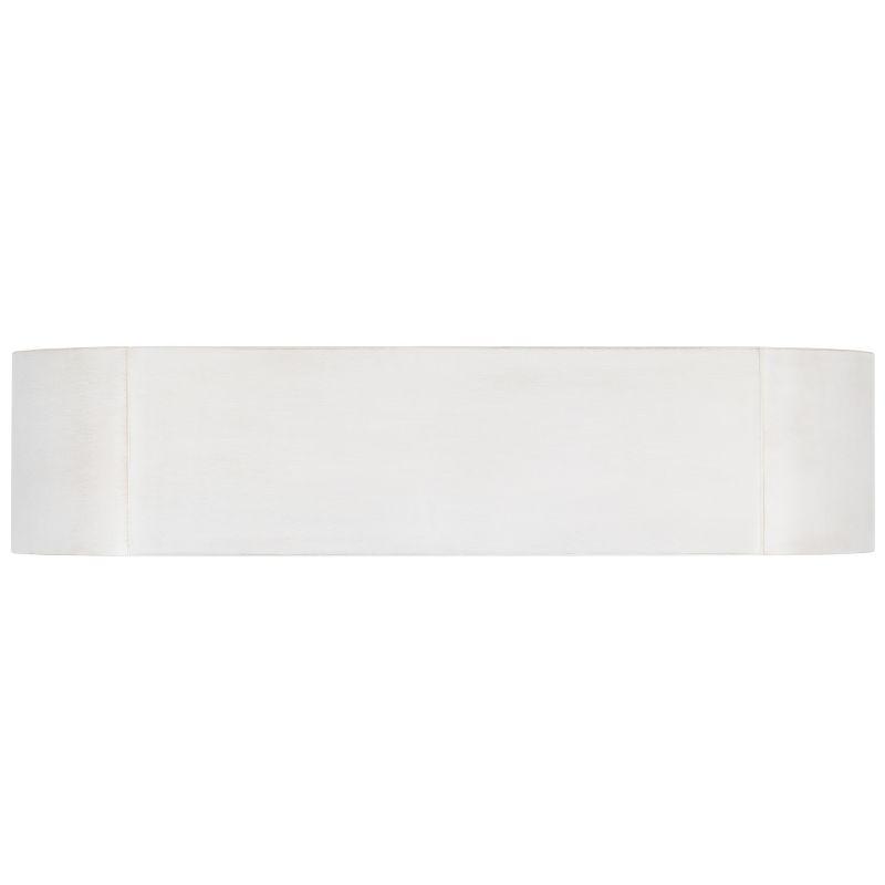 Liasonya Curved Console Table - CNS6604B - White - Safavieh