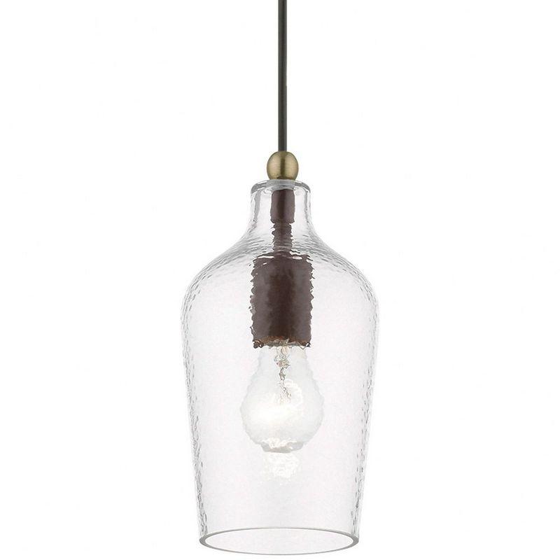 Livex Lighting Avery 1 - Light Pendant in  Bronze/Antique Brass