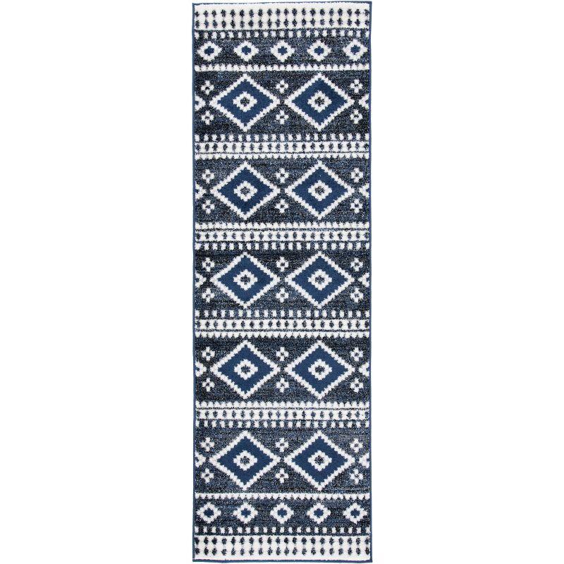 Adirondack ADR277 Power Loomed Runner Rug - Grey/Ivory - 2'6"x8' - Safavieh.