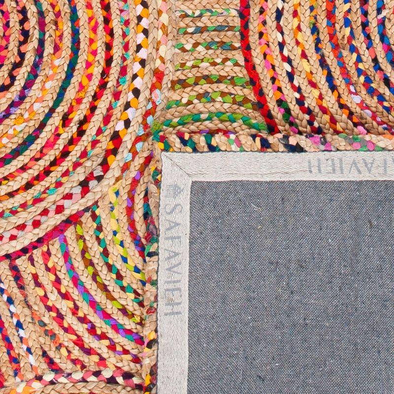Cape Cod CAP604 Hand Woven Area Rug - Natural/Multi - 5'x8' - Safavieh.