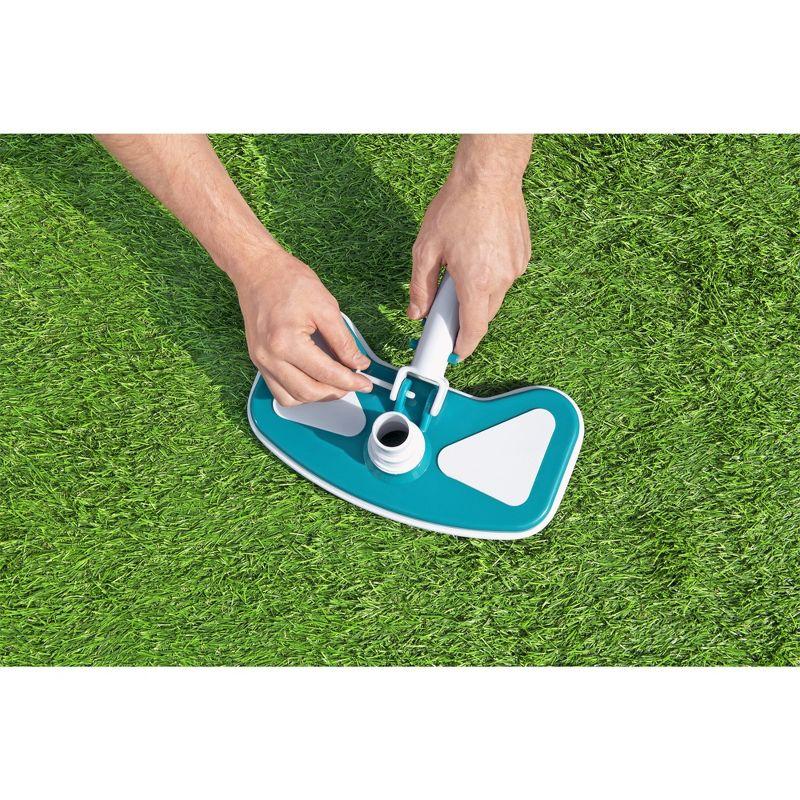 Bestway Bestway Flowclear AquaClean 110 Inch Pool Vacuum for 20 Feet Above Ground Pools