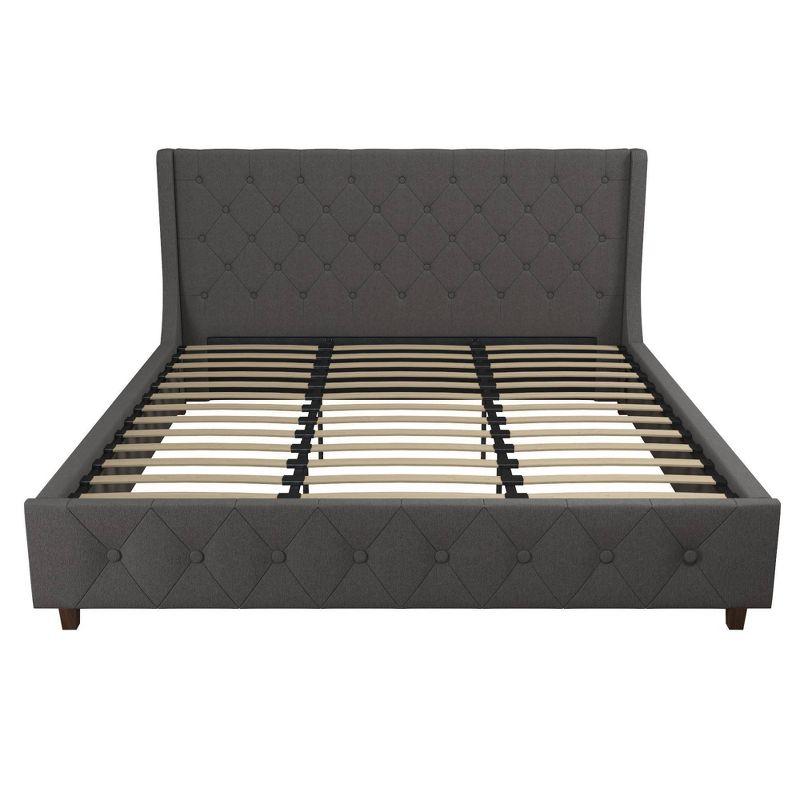 CosmoLiving by Cosmopolitan Mercer Tufted Upholstered Platform Bed