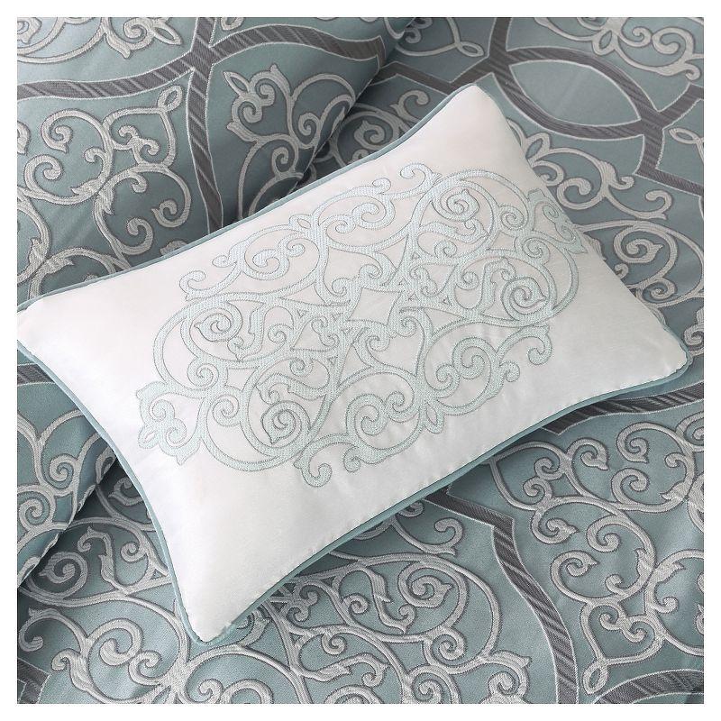 Madison Park 12 Piece Comforter Set with Cotton Bed Sheets