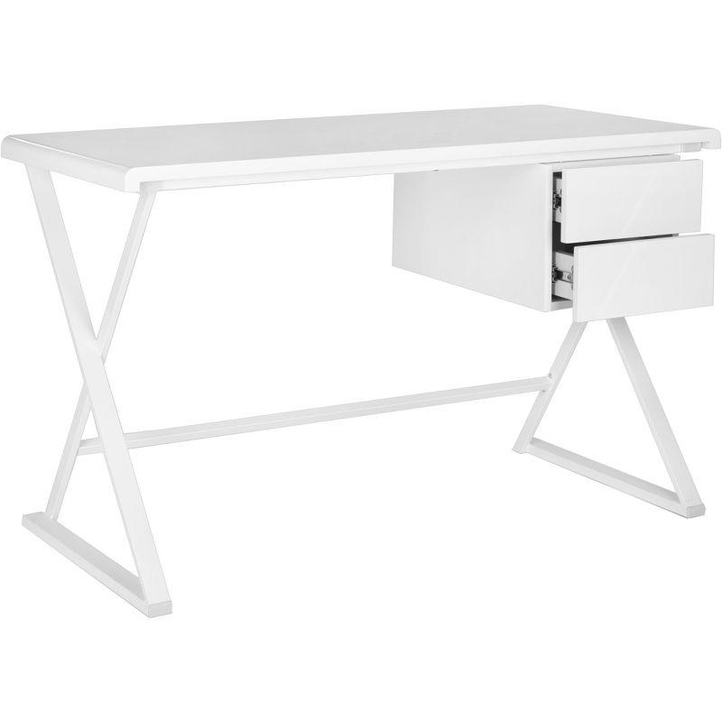 Watkins Desk - White - Safavieh