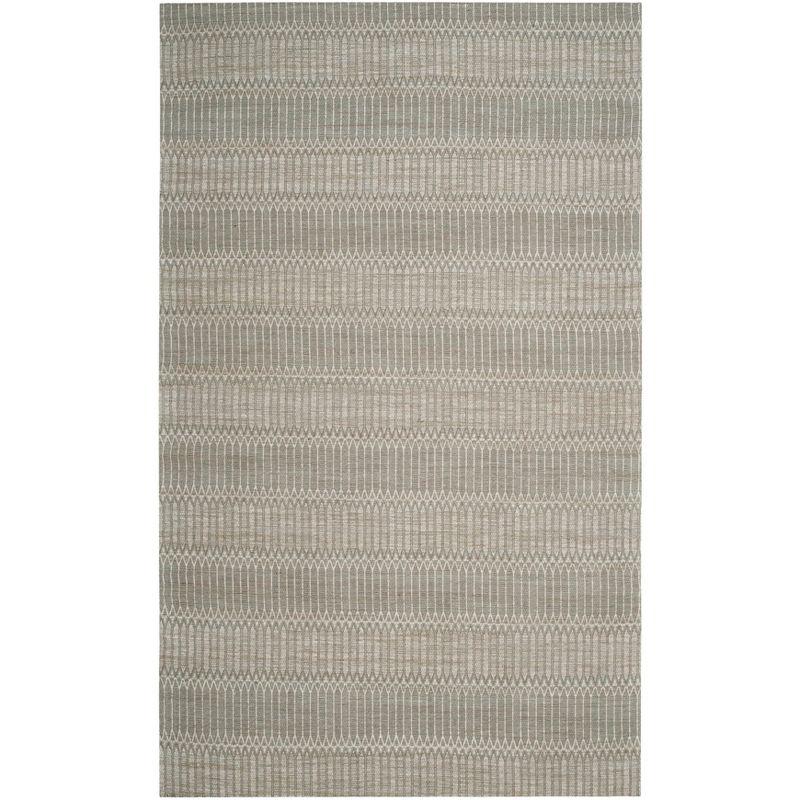 Marbella MRB124 Hand Loomed Indoor Area Rug - Camel/Grey - 5'x8' - Safavieh