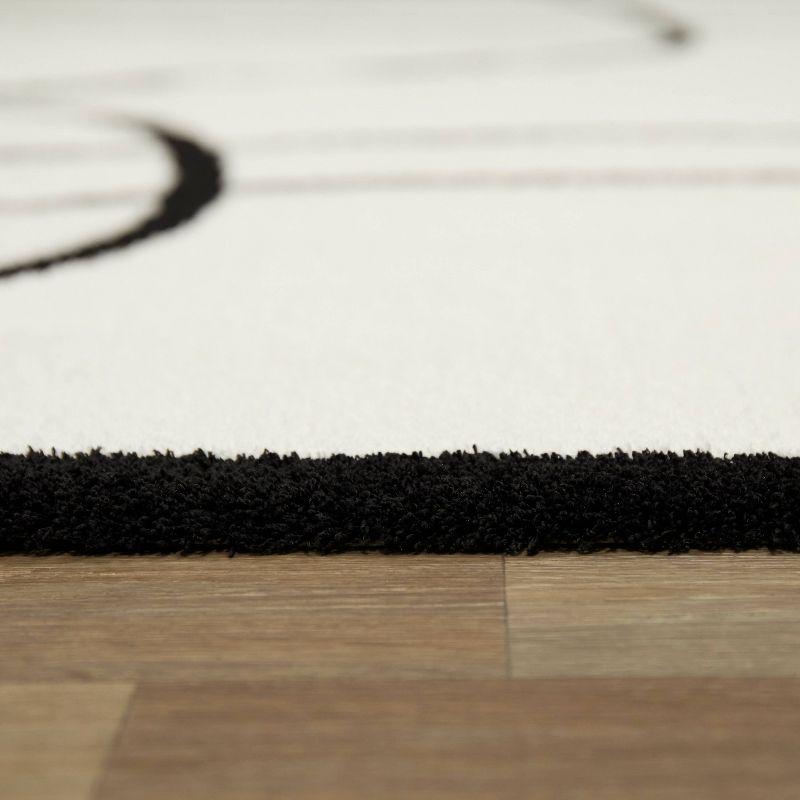 5'3"x7' Cajal Abstract Kids' Area Rug White - Balta Rugs
