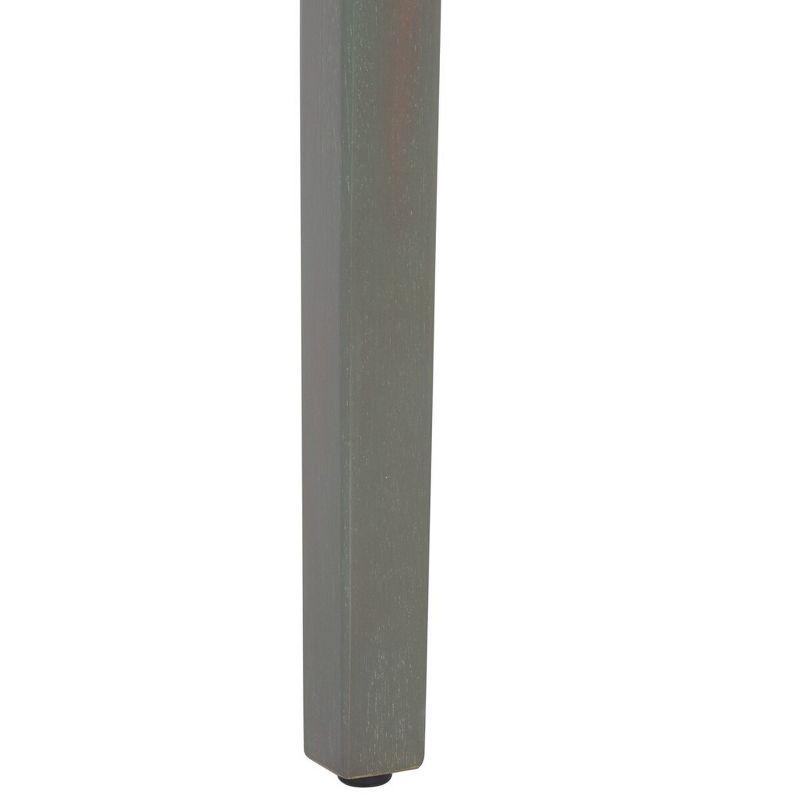Toby Accent Table with Storage Drawers - Ash Grey - Safavieh.