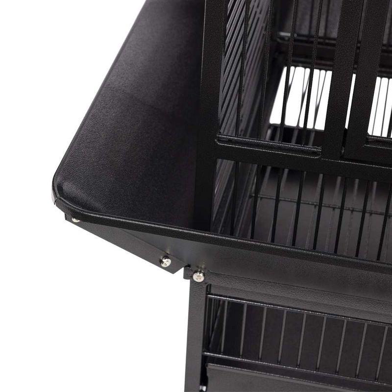 Prevue Pet Products Wrought Iron Select Bird Cage Black Hammerstone 3151BLK