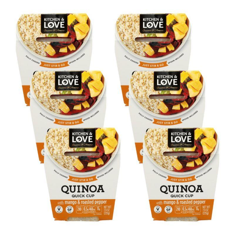 Cucina & Amore Kitchen and Love Quinoa With Mango and Roasted Pepper - Case of 6/7.9 oz