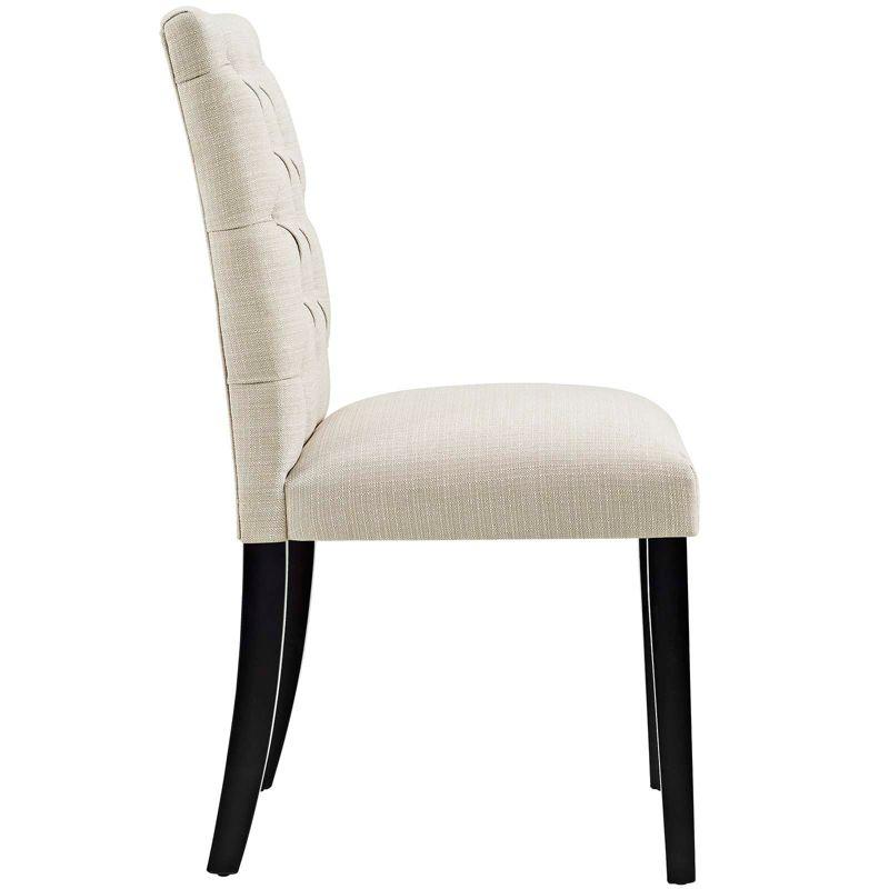 Modway Duchess Button Tufted Vegan Leather Dining Chair