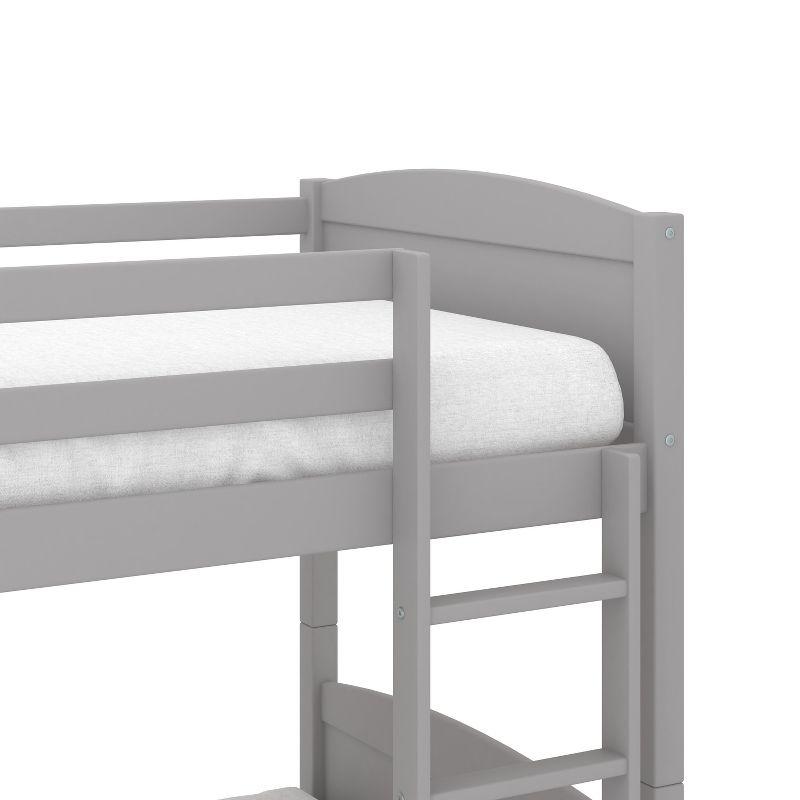 Twin Over Twin Alexis Wood Arch Bunk Bed - Hillsdale Furniture