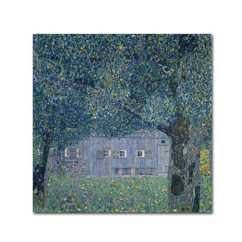 Vault W Artwork " Farmhouse In Upper Austria " by Gustav Klimt