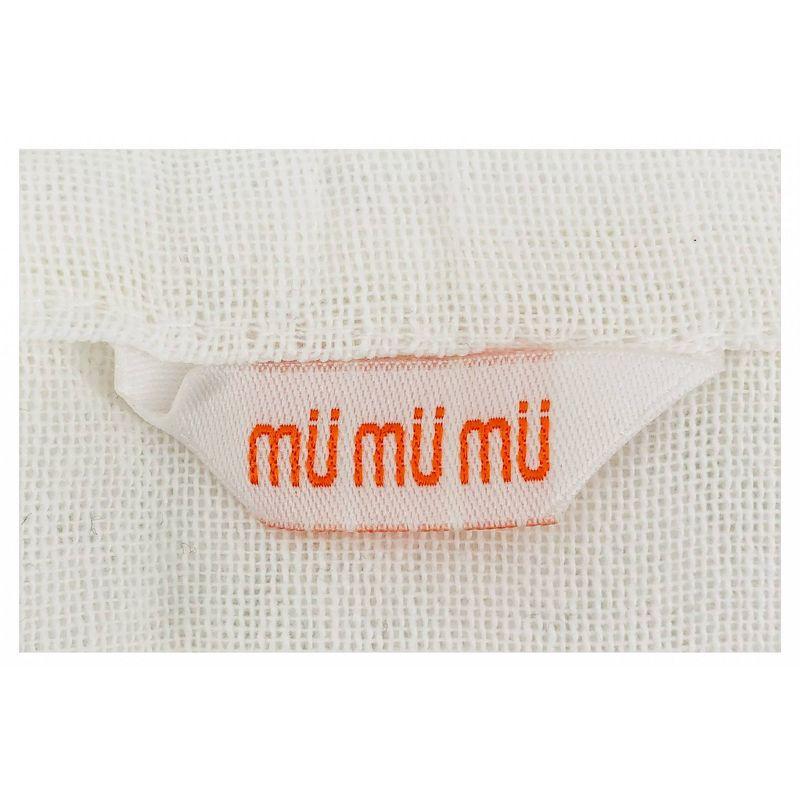 3pk Cotton Kitchen Towels White - MU Kitchen: Machine Washable, Plain Weave Dish Towels, Set of 3