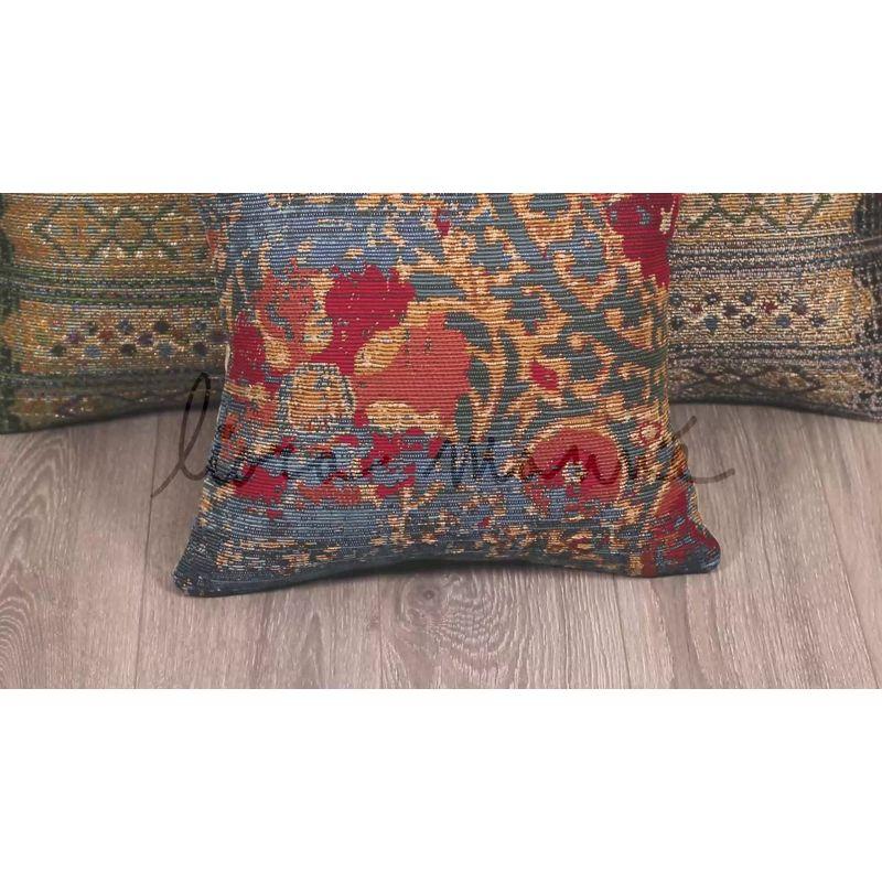 Marina Geometric Striped Indoor/Outdoor Throw Pillow - Liora Manne