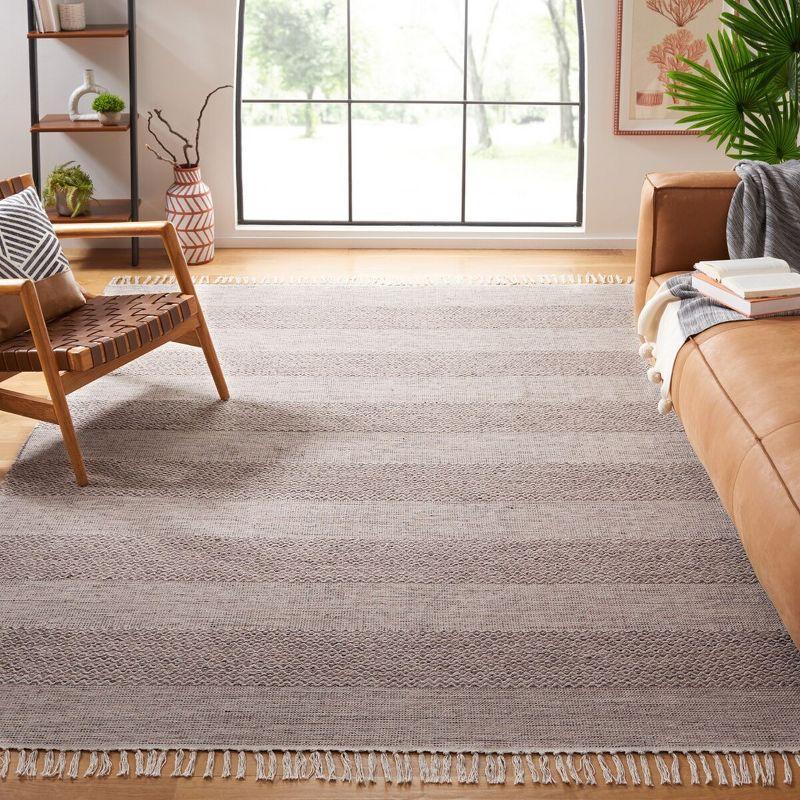 Bester Hand Woven Cotton Geometric Rug
