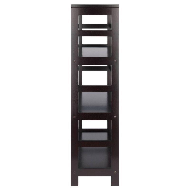 42" 3 Section Wide Bookshelf Espresso - Winsome