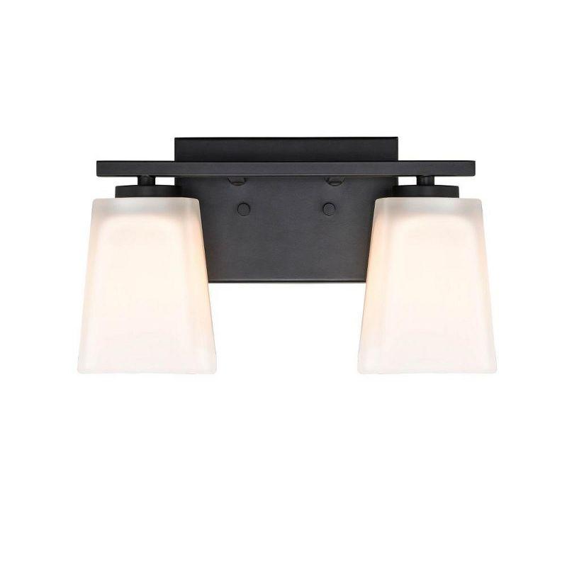 Millennium Lighting 2 - Light Vanity in  Matte Black