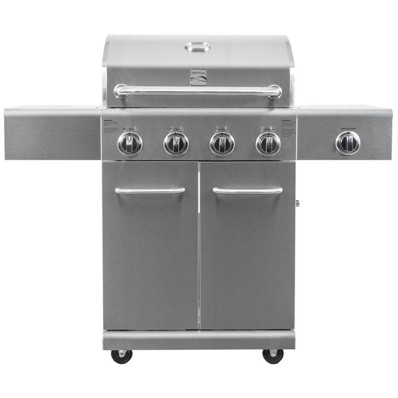 Kenmore 4 - Burner Free Standing Liquid Propane 52000 BTU Gas Grill with Cabinet