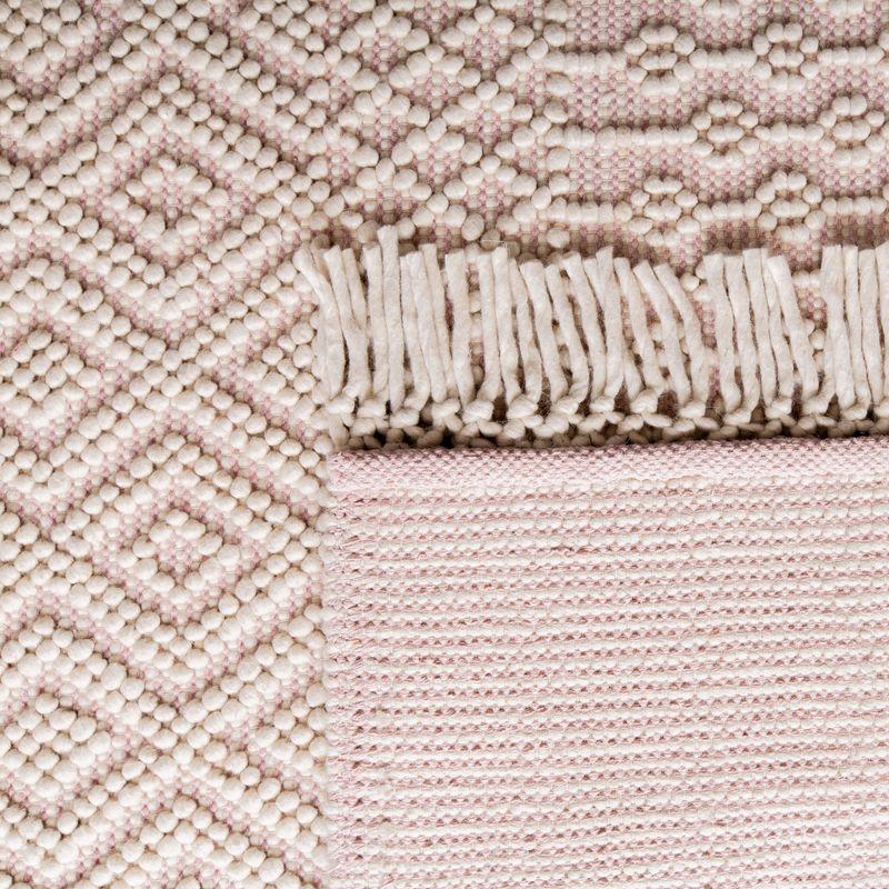 Natura NAT852 Hand Loomed Runner Rug - Ivory/Pink - 2'3"x8' - Safavieh.