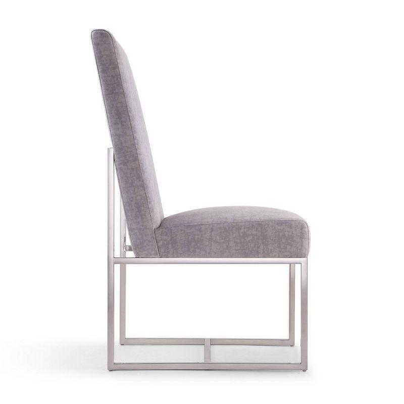 Hokku Designs Johnnette 18.9'' H Velvet Upholstered Side Chair