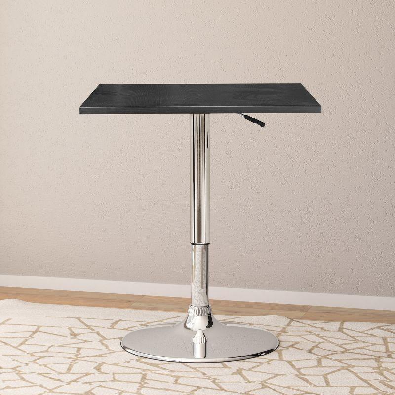 Adjustable Height Square Bar Table - CorLiving