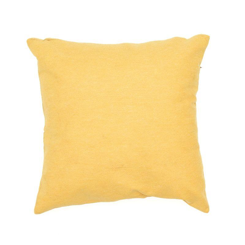 Liora Manne Honey Bee Yellow Rectangular Indoor Outdoor Pillow