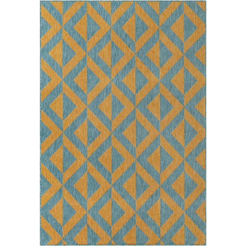 Jill Zarin Outdoor Napa Geometric Woven Area Rug