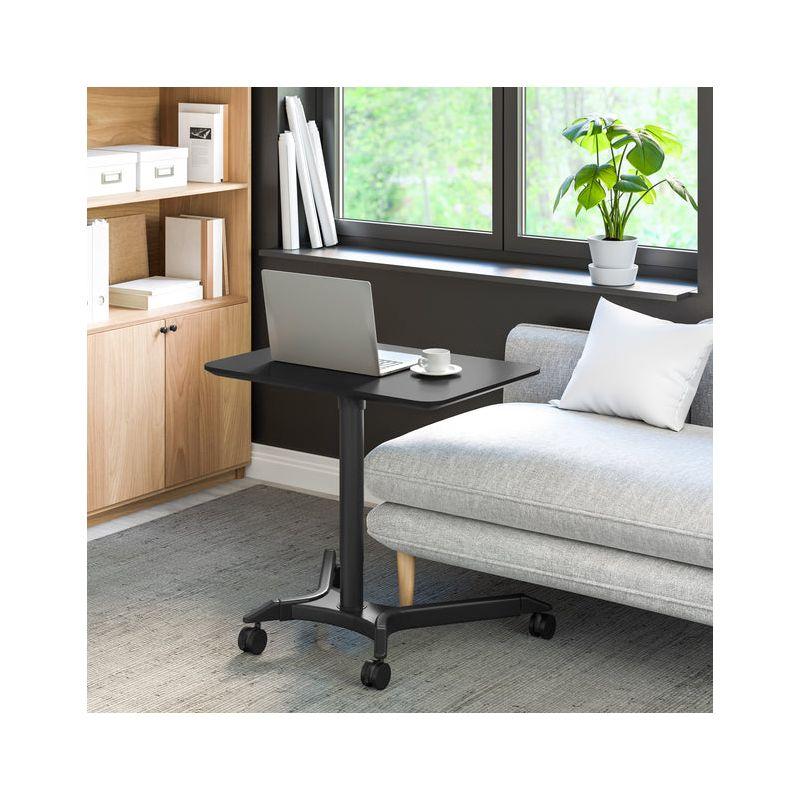Seville Classics AIRLIFT® airLIFT 28" W Adjustable Height Rolling Laptop Desk Stand