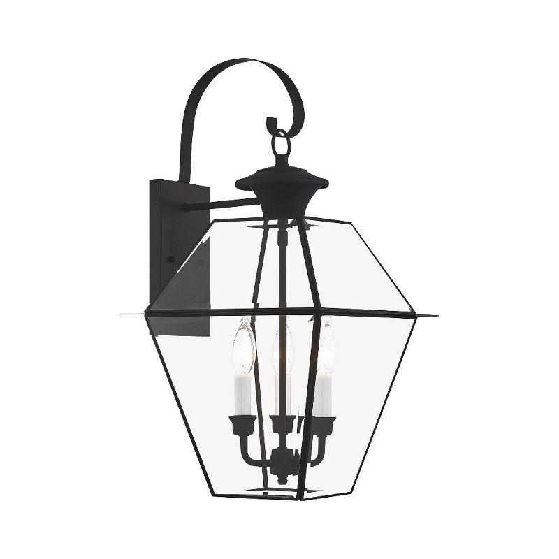 Livex Lighting Westover 3 - Light Wall Light in  Black