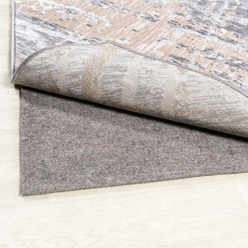 Comfort Plus Non-Slip Gray/Brown Felt Rug Pad 9 ft. x 12 ft.