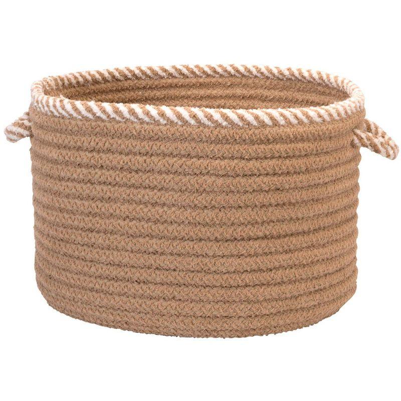 Colonial Mills Surroundings Kids Basket, 12"x12"x8", Sand