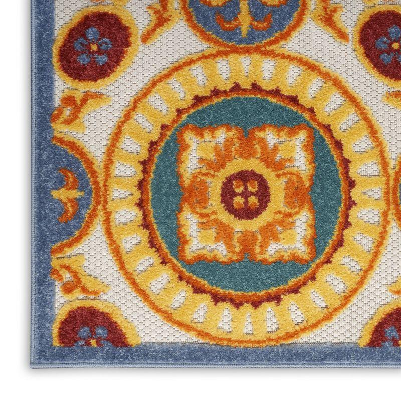 Lark Manor™ Isalia 5'3" X 7'5" Multicolor Tropical Rug