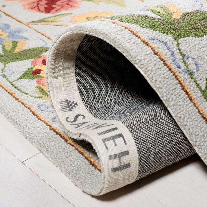 Chelsea HK311 Handmade Area Rug - 5'3"x8'3" - Grey - Safavieh