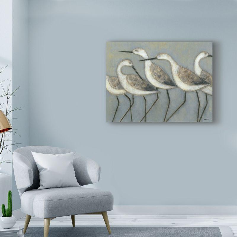 "Shore Birds I" Outdoor Canvas