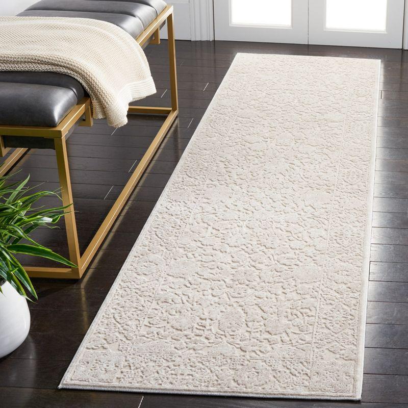 Reflection RFT667 Power Loomed Runner Rug - Creme/Ivory - 2'3"x6' - Safavieh.