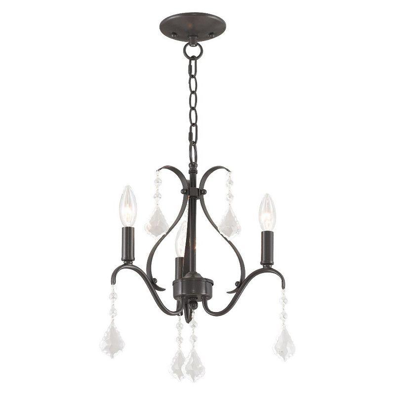 Livex Lighting Caterina 3 - Light Chandelier in  English Bronze