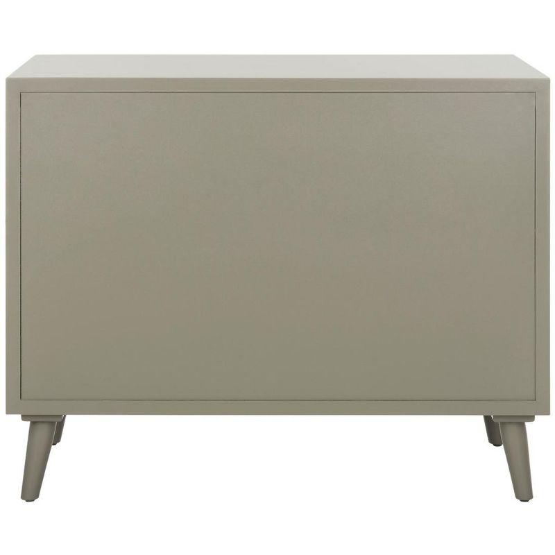 Blaize 3 Drawer Chest - CHS6601 - Dark Grey/Black - Safavieh