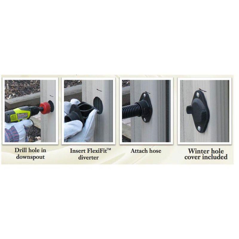 Good Ideas Rain Wizard FlexiFit Diverter System & Reviews | Wayfair