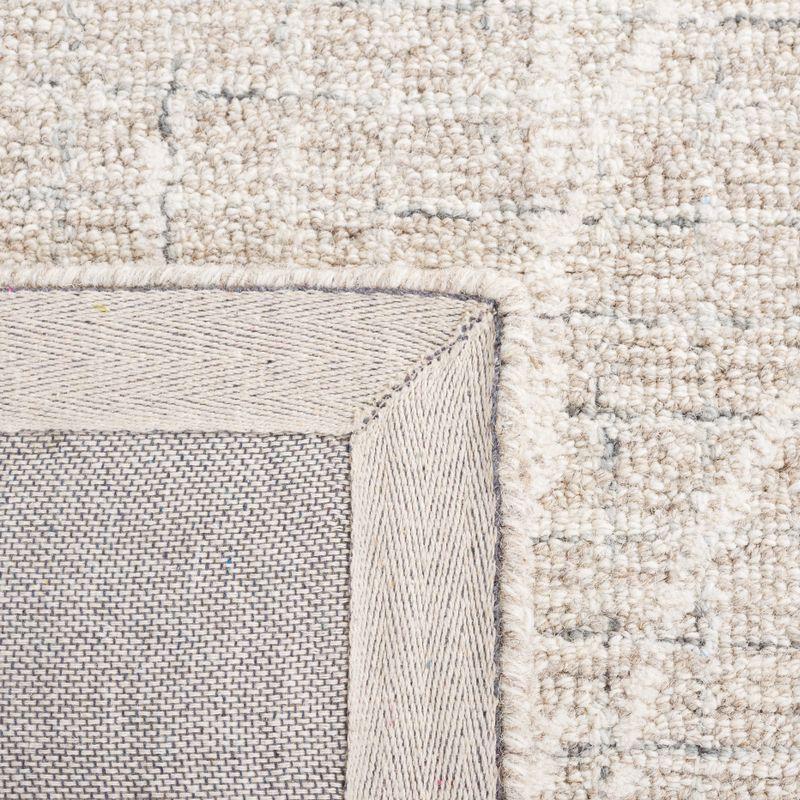 Metro MET881 Hand Tufted Indoor Area Rug - Beige/Ivory - 4'x6' - Safavieh