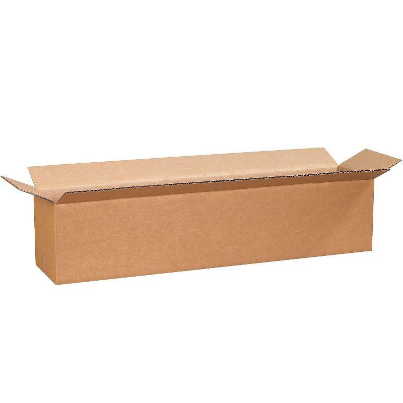 Eco-Friendly Long Corrugated Storage Box, 39" Kraft