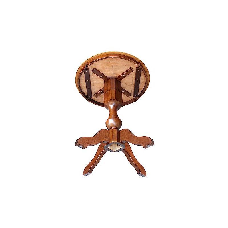 International Concepts 30 inches Round Top Pedestal Table - 34.9 inchesH