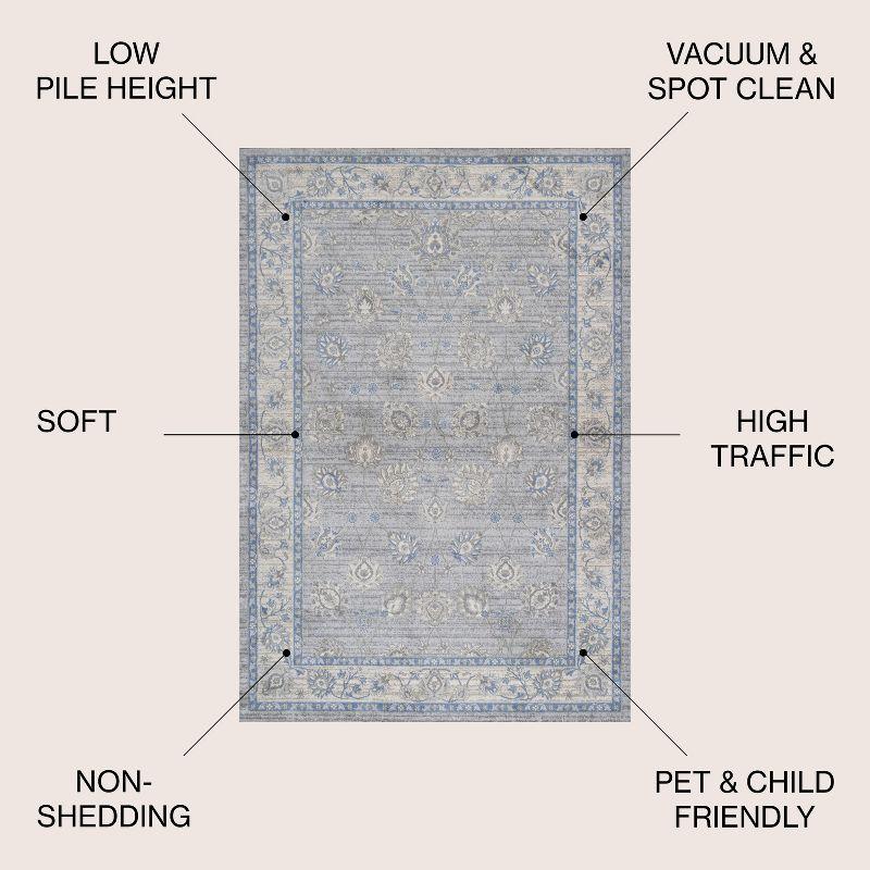 Modern Persian Vintage Moroccan Traditional Runner Rug - JONATHAN Y