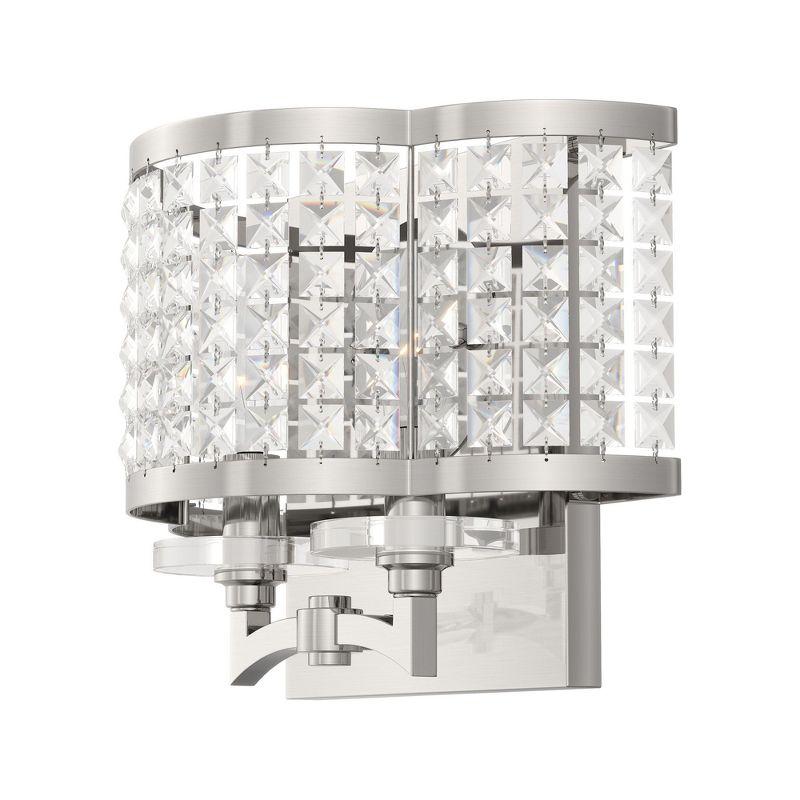 Livex Lighting Grammercy 2 - Light Wall Light in  Brushed Nickel
