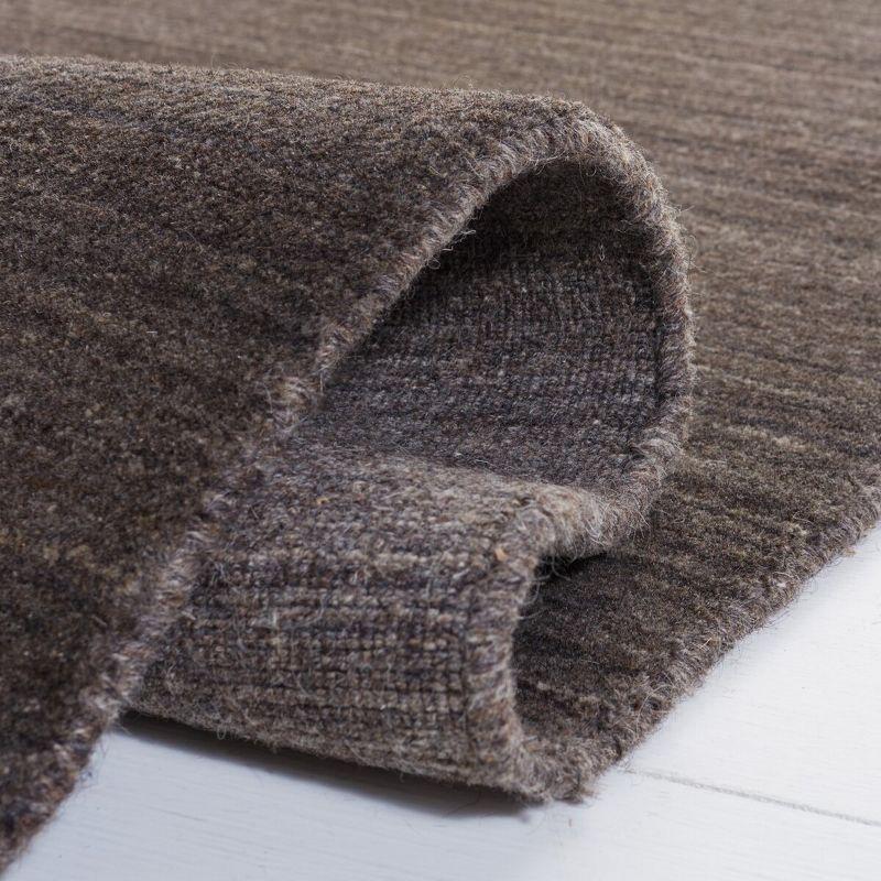 Himalaya HIM820 Handmade Area Rug - 6'x6' - Charcoal - Safavieh