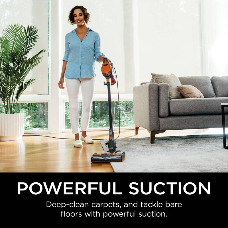 Shark Rocket Ultra-Light Corded Stick Vacuum - HV301: Pet Hair Pick Up, Swivel Head, Converts to Handheld, 25' Cord