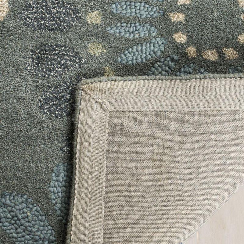 World Menagerie Arber Jardin Hand Tufted Wool Floral Rug