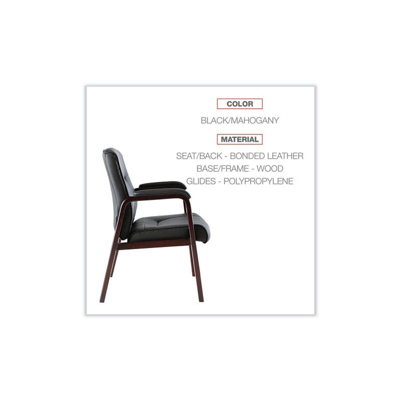 Alera® Waiting Room Chair with Wood Frame