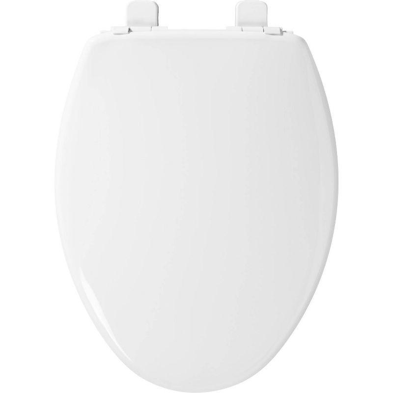 Little2Big Elongated Toilet Seat with Built-In Potty Training Seat