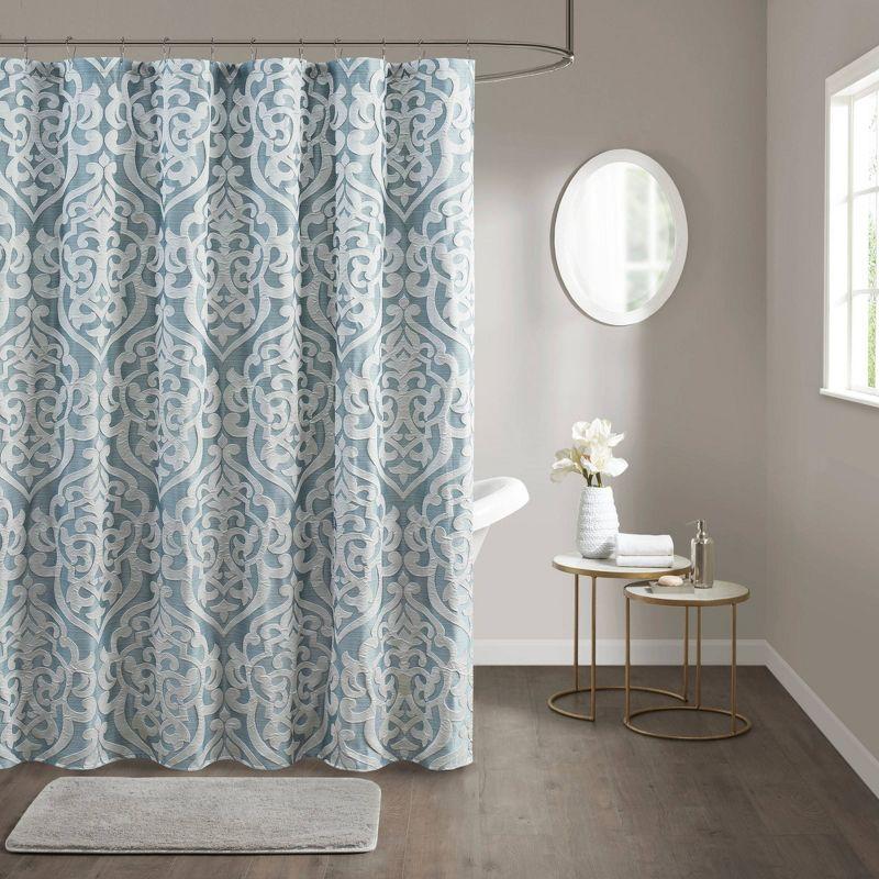 Odette Jacquard Shower Curtain