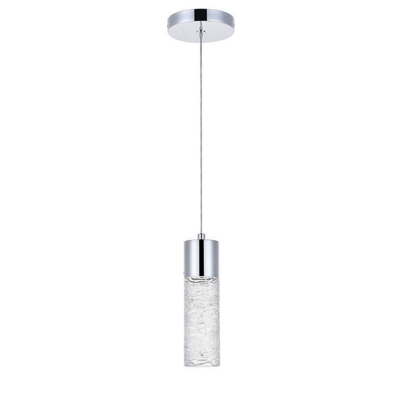 Elegant Lighting Constellation 1 light Chrome LED Pendant